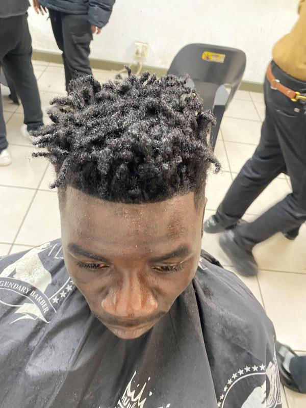 Loc Top Fade